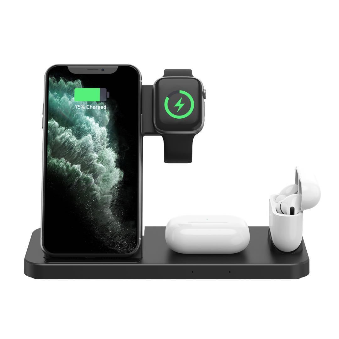 Fdgao 15W 4 In 1 Desktop Wireless Charger Fdgao 15W 4 In 1 Desktop Wireless Charger